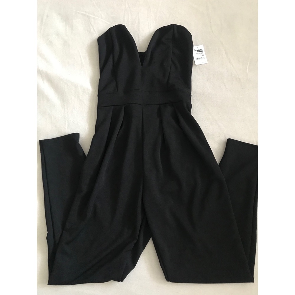 black jumpsuit